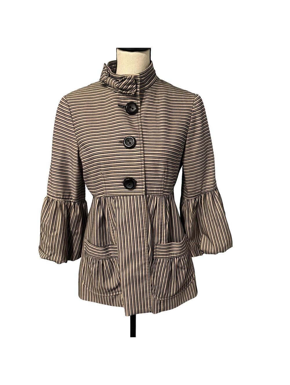 Nanette Lepore Striped Jacket Size 8